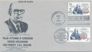 Czeslaw SLANIA / Signierter Ersttagsbrief - Bild 1 von 1