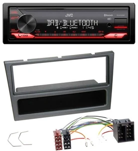 JVC DAB MP3 Bluetooth USB Autoradio für Opel Corsa C Meriva Signum Vectra C 2000 - Bild 1 von 8