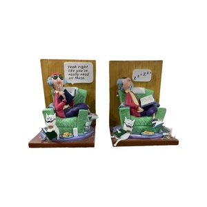 Sujetalibros Hallmark Maxine decoración coleccionable peculiar y humorística - Imagen 1 de 12