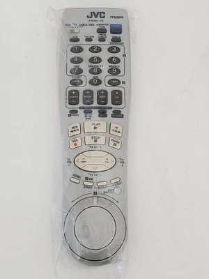 NEW GENUINE JVC LP20465-012 MIN DV/SUPER VHS COMBO REMOTE - HR-DVS2U HR-DVS3U