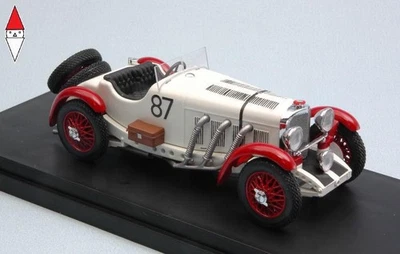 1/43 RIO MERCEDES BENZ SSKL SPIDER N 87 WINNER MILLE MIGLIA 1931  WHITE - Immagine 1 di 3