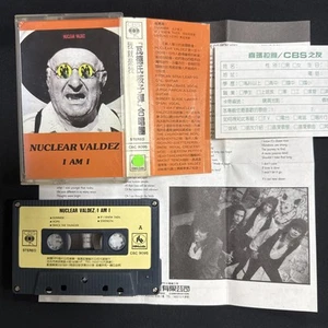1989 Nuclear Valdez I Am I Taiwan Ltd 11 Tracks Cassette Tape W/Promo Insert - Picture 1 of 12