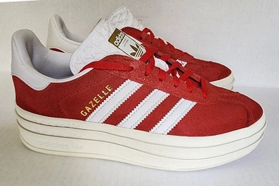adidas Gazelle Bold Retro Wedge Sneakers Classics Originals Shoes Women Size 5US - Image 1 of 4