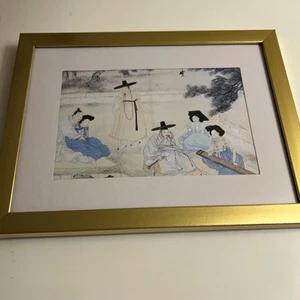 Schöner Korea Kunstdruck gerahmt - Bild 1 von 3