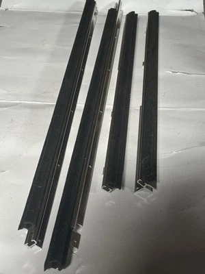 98-03 Jaguar XJ8 VDP X308 LWB Juego de molduras de ventana de puerta 4 interiores OEM Foto 1 de 2