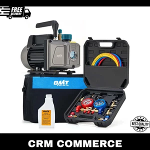 Manometro De Collector AC Bomba Vacio Air 1/4 PS Kühlanlage Profi HVAC - Bild 1 von 9