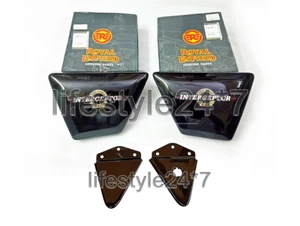 Royal Enfield "LH & RH SIDE PANELS WITH BRACKET, BLACK" For Interceptor 650 - Picture 1 of 5