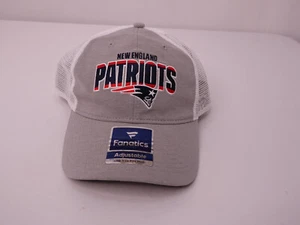 NWT Fanatics NFL Official New England Patriots Trucker Snapback Baseball Hat Cap - Picture 1 of 5