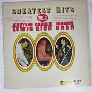 Jerry Lee Lewis, Charlie Rich, Johnny Cash – Greatest Hits Volume 2 Vinyl, LP - Picture 1 of 3