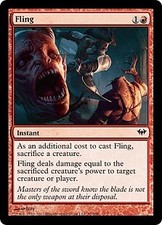 Dark Ascension Fling x4 Magic The Gathering NM