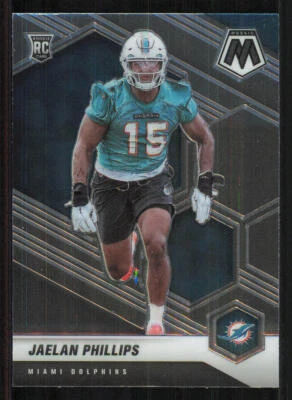 2021 Panini Mosaic #350 Jaelan Phillips RC - Image 1 of 2