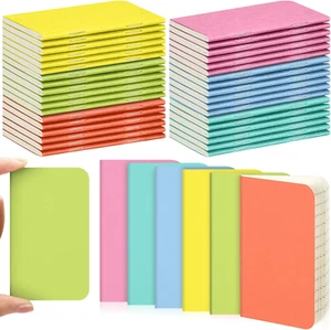 Outus 36 Pcs Pocket Notebook Mini Journal 2.5" X 4" Kraft Paper Mini Notepad Bul - Picture 1 of 12