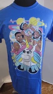THE NEW DAY KOFI, BIG E & XAVIER WWE OFFIZIELLES WRESTLING-SHIRT NEU LARGE - Bild 1 von 9
