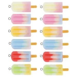 20 Stck. Eiscreme Charms Anhänger zum Selbermachen Schmuckherstellung Hängender Anhänger - Bild 1 von 12