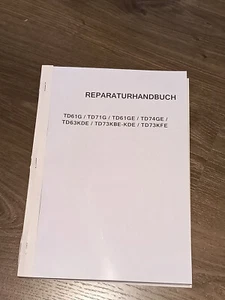 VOLVO PENTA MOTOR TD61G TD71G TD61GE TD74GE TD63KDE TD73KFE REPARATURHANDBUCH - Picture 1 of 5