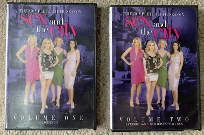 Sex and The City Complete Fifth Season 5 HBO Bonus Features 2 Disc / DVDs 2003 - Image 1 of 4