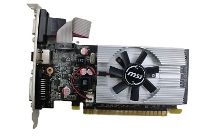 NVIDIA GEFORCE 210 1GB GDDR3  X16 GRAPHIC CARD N210-MD1G/D3 SVGA HIGH PROFILE - Image 1 of 3