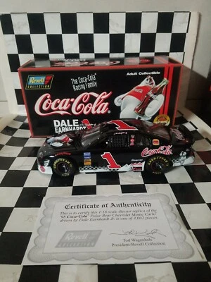 1998 Dale Earnhardt Jr ~ Revell Collection 1:18 Scale ~ Coca Cola Polar Bear  - Image 1 of 4