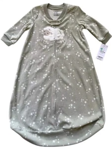 Carter's Fleece Sleep Bag 6-9 months Infant Sack Pajamas Sheep New - Picture 1 of 4