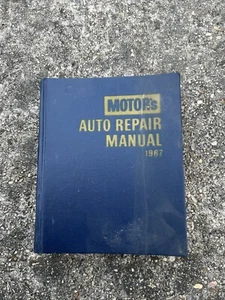 Vintage Motor`s Auto Repair Manual 1967 - Picture 1 of 9