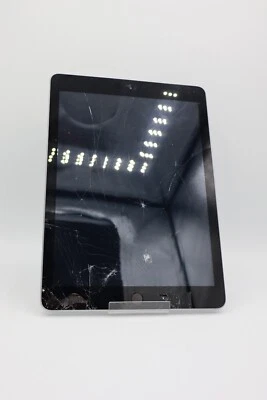 Apple iPad 6.Gen 2018 32GB WiFi  Wlan Space Grau Displayschaden A1893 #D-4764 - Bild 1 von 4