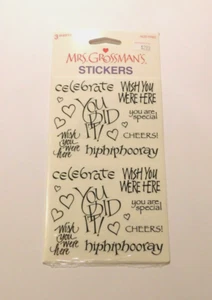 Mrs Grossmans Aufkleber 3 Blatt Paket ~ You Are Special Captions ~ 2003 - Bild 1 von 1