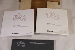 Actualización Lotus 123 versión 2.01 para software sin abrir DOS - paquete de discos OEM solamente - Imagen 1 de 8