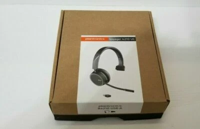 Plantronics Voyager 4210 Usb-A UC Bluetooth Kabellos Headset 211317-101 Neu Box - Bild 1 von 2