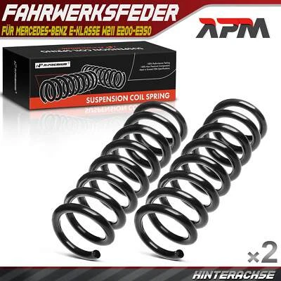2x Federn Fahrwerksfeder Hinten für Mercedes-Benz E-Klasse W211 E200 E320 E350 - Bild 1 von 4