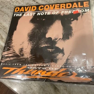 DAVID COVERDALE 12" THE LAST NOTE OF FREEDOM 1990 UK PRESS M/EX Whitesnake - Picture 1 of 4