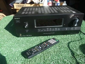 Sony STR-DH520 7.1 Multi-Channel HDMI AV Stereo Receiver Tested bundle /w Remote - Picture 1 of 9