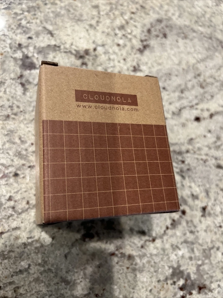 Cloudnola Block Clock 3-in-1 LED Alarm Clock Calendar Temperature 12/24H White  - Image 1 of 1