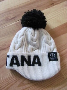 Robin Ruth Montana Gorro Tejido Negro Blanco Sombrero Talla Única Unisex Para Mujer (CH) - Imagen 1 de 6