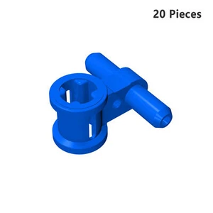 Part 99021 Pneumatic Hose Connector with Axle Connector Blue Building Pieces NEW - Picture 1 of 6