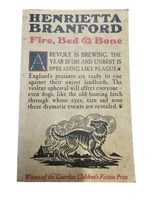 Fire, Bed & Bone by Henrietta Branford - Paperback Book - Picture 1 of 3