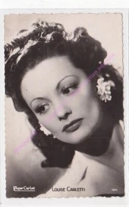 Cpsm RPPC STAR Louise Carletti Foto Roger Carlet EDT P.I 124 - Bild 1 von 2