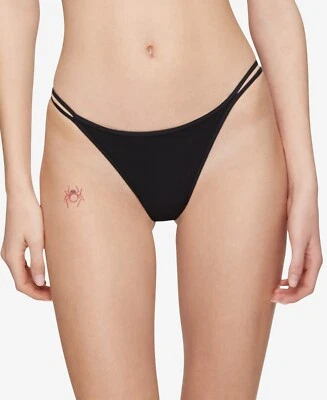 NWT Calvin Klein Size (X-LARGE) Sheer Marquisette Tanga QF6730 - Image 1 of 4