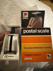 Vintage PELOUZE PETITE P1 Postal ESCALA con Caja 1988 Tarifas - Imagen 1 de 3