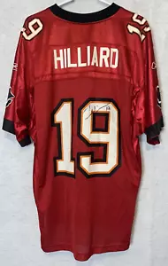 Maglia media autografata firmata Ike Hillard Buccaneers Reebok - Foto 1 di 10