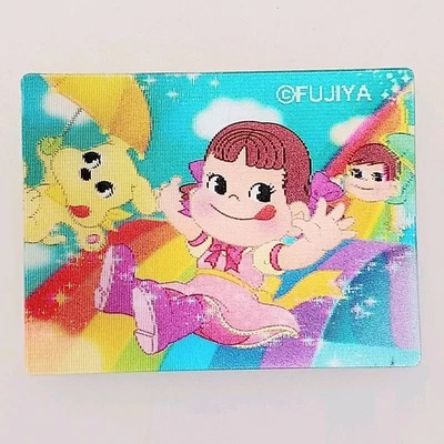 Pegatinas de tarjetas en 3D de Peko-chan Fujiya de Japón - Image 1 of 4