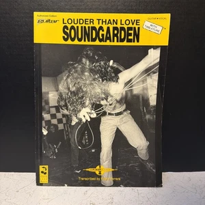 Soundgarden Louder Than Love Tab Book Tablature Paperback Cherry Lane OOP EX - Picture 1 of 4