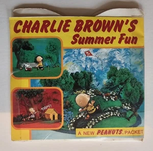 Charlie Brown's Summer Fun View Master Packet B548 3 Reel Set & Book Peanuts - Picture 1 of 9