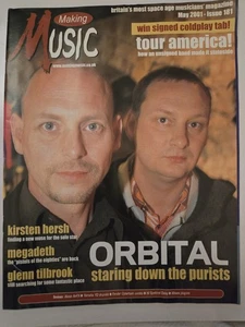 Making Music Mag No 181 2001 Orbital Megadeth Kirsten Hersh Coldplay - Picture 1 of 3