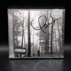 UNIQUE Taylor Swift Drunk Signed Folklore Long CD Album Autograph New Sealed - Picture 1 of 6