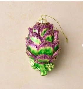 NEU John Derian X Target 2025 Glas Artischocke Ornament NEU IM KARTON - Bild 1 von 8