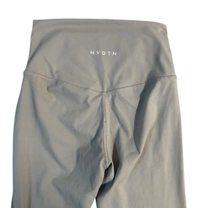 NVGTN Leggings Womens Small Grey Pull On Stretch Athletic Gym Athleisure NWT NEW - Picture 1 of 13