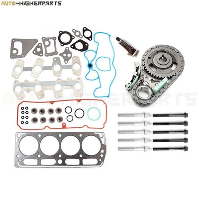Juego de pernos de junta de culata y kit de cadena de distribución para Chevrolet S10 1998-2003 2,2 L Foto 1 de 4