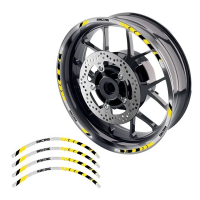 Pegatina Tiras Tono Rojo Retrorreflectante SH19 Para Aprilia TUONO 1000 R 2003-2011 Foto 1 de 4