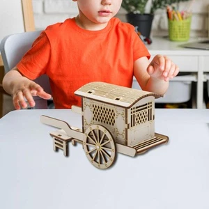 DIY Chinese Carriage Model Stem Learning Toy Traditional Carriage Model Kit - Picture 1 of 6