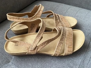 Baretraps Jinna Natural Cork Women's Sandals 8 M - Picture 1 of 7